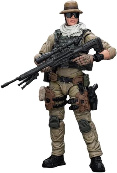 Actiefiguur Militaire Set - Verzamelbeeldje Soldaat - Hobby Verzamelen - Veel Draaibare Gewrichten - 1/18 Schaal 4.17 inch - Groen