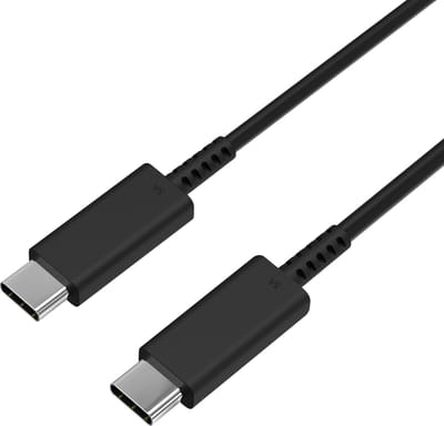 USB C naar USB C 5A Snellader Kabel Zwart - 1 meter - Oplaadkabel voor Samsung Galaxy S26 /S25