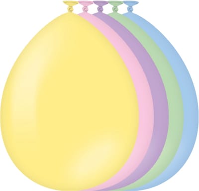 Ballonnen | 10 stuks | Kleur: Pastel Mix | Afmeting: 30cm