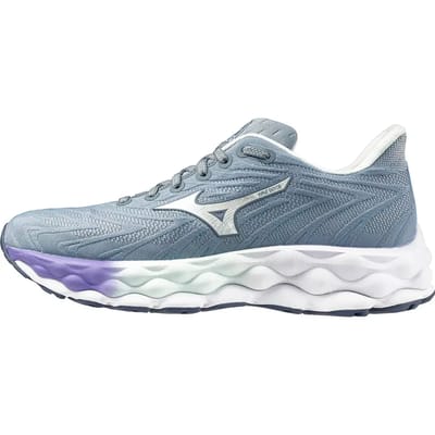 Mizuno Wave Sky 8, Vrouwen, Grijs, Hardloopschoenen, maat: 37