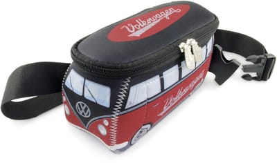 BRISA VW Collection - Volkswagen neopreen heuptas-buikzak-geldriem-crossbodytas voor buiten en op reis in T1 Bulli Bus-design