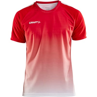 Craft Pro Control Fade Shirt Korte Mouw Heren - Rood | Maat: M