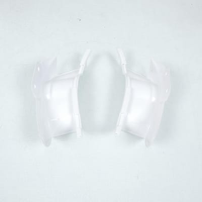 Paire prise d'air Polisport pour moto Honda CR 450 R 2004 à 2007 RADS Blanc Neuf