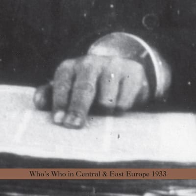 Who S Who In Central & East Europe