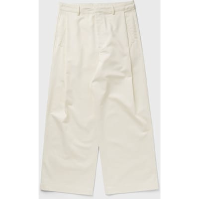 Pleaded Cotton Pants