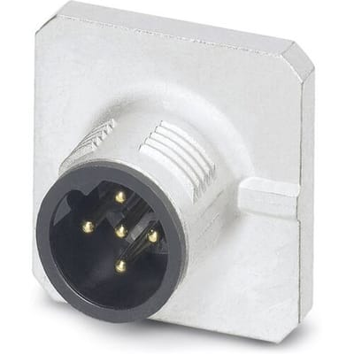 Phoenix Contact 1456459 Sensor/actuator inbouwconnector M12 Aantal polen (sensoren): 5 Stekker, inbouw 10 stuk(s) Package