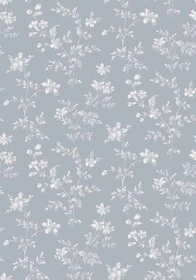 Boråstapeter Vliesbehang 3272 - Timeless Traditions - Klassiek Blauw - 53cm x 10.05m