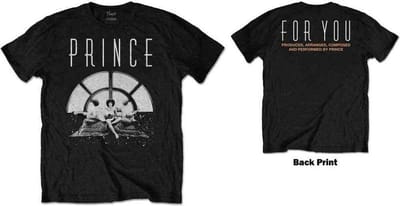 Prince - For You Triple Heren T-shirt - M - Zwart