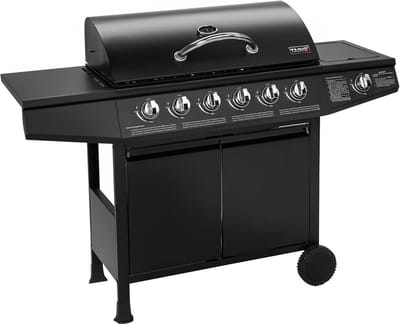 Gasgrill met Zijbrander voor Buiten - Perfect voor Tuin en Terras