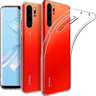 Hoesje Geschikt voor: Huawei P30 Pro - Silicone - Transparant