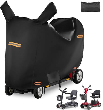 Waterdichte Beschermhoes voor Scootmobiel XL - UV-bestendig en Ventilatie