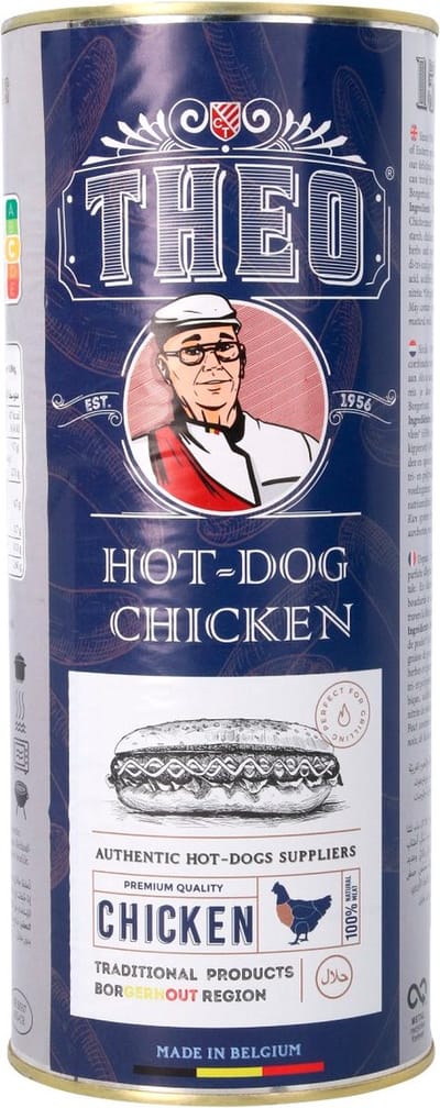Coertjens Kip hot dog 1,8 kilo