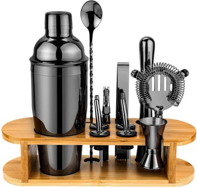Unyqoos® Complete cocktailshaker set met accessoires voor thuisgebruik en professionele cocktails