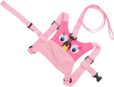 Baby Belt Baby Anti-lost Wristband Baby Carrier Baby Carrier Baby Carrier for Babies Baby Harness with Strap Toddler Harness Sling Child Polyester Pink Cartoon Suspenders