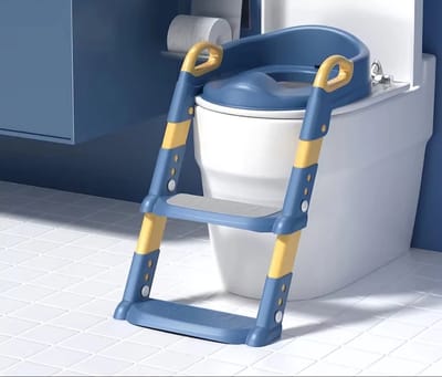 Wc Verkleiner - Wc Verkleiner Met Trapje - Toilettrainer - Wc Verkleiner Met Opstapje - Verstelbare Wc Verkleiner - Wc Potje - Opvouwbare Wc Verkleiner - Wc Verkleiner Met Handvaten - Toiletverkleiner.