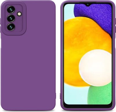 Cadorabo Hoesje geschikt voor Samsung Galaxy A13 5G in FLUID MAT PAARS - Beschermhoes gemaakt van flexibel TPU silicone Cover Fluid Case