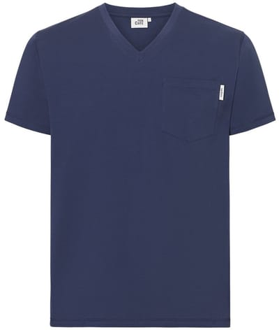 Ten Cate Basics shirt navy indigo voor Heren | Maat M