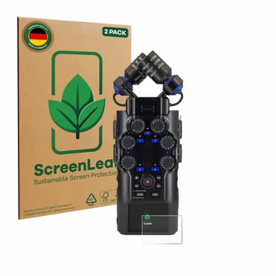 2 Stuks Screenprotector voor Zoom H6 studio - Hoogwaardige Beschermfolie transparant
