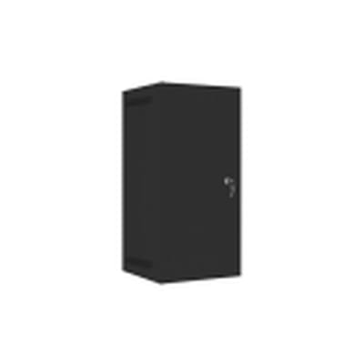 Lanberg Wandrack 10 Inch Zwart – Serverkast Wandmontage – 280x310 mm – Metalen Rackkast