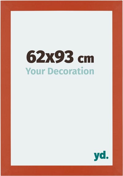 Your Decoration - Fotolijst 62x93 cm - MDF - Oranje - Mura