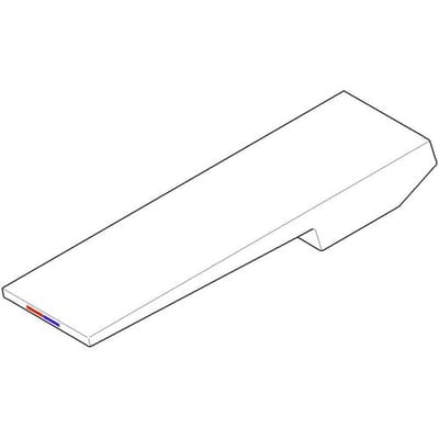 Dornbracht replacement handle for art. 33500730, 092073002-00
