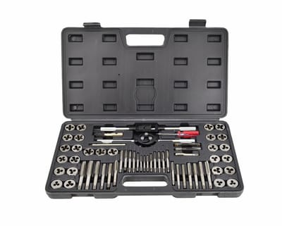 AWTOOLS Serie - Gewindesnijset - 60-delig - M3-M12 - Staal