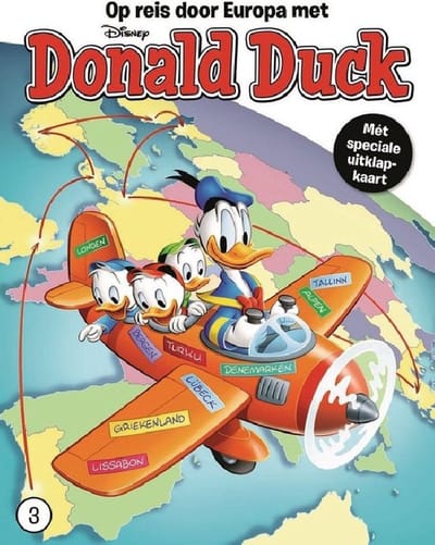 Disney's Donald Duck Reis door Europa 3 - Op Reis door Europa deel 3