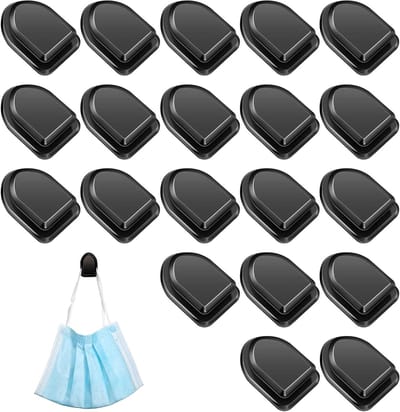 20 Stuks Onzichtbare Plakhaakjes voor Badkamer, Keuken en Kleding - Sterke Zelfklevende Wandhaken voor Sleutels en Handdoeken
