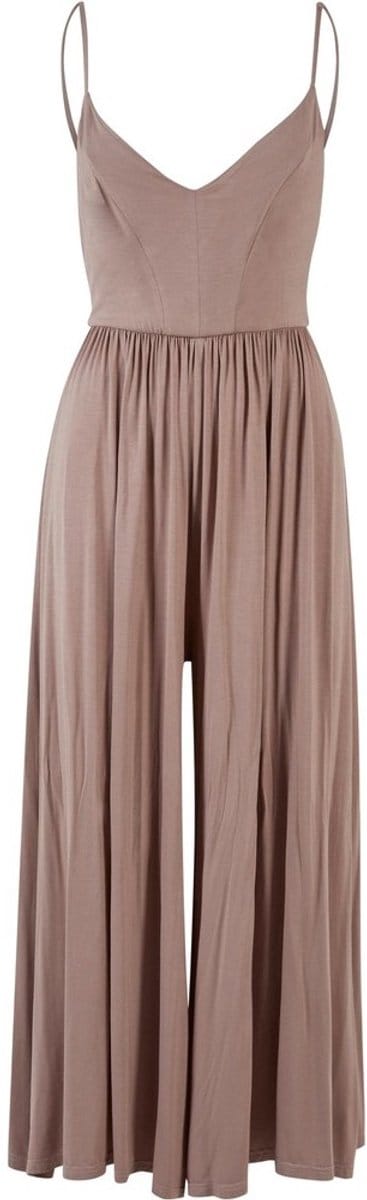 Urban Classics - Modal Spaghetti Jumpsuit - 5XL - Roze