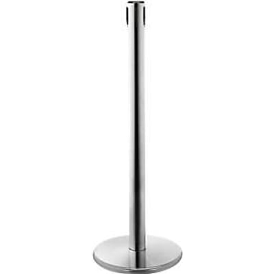 Afzetpaal GLA45, zonder trekband, H 955 mm, met lege cassette, rvs