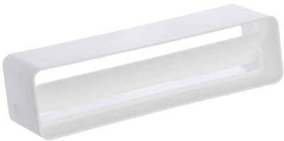 Verbindingsstuk met Terugslagklep 220x55mm - Ventilatie Verbinding voor Plat Kanaal - PVC