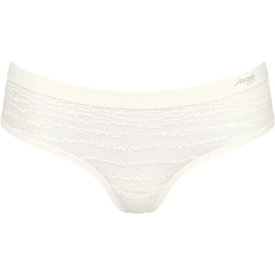 Sloggi FREE Evolve Hipster Lace Dames Onderbroek - WIT