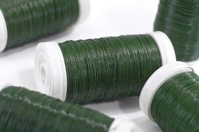 Groene bloemendraad voor bloemstukken en decoraties - 26 Gauge (0.46mm)