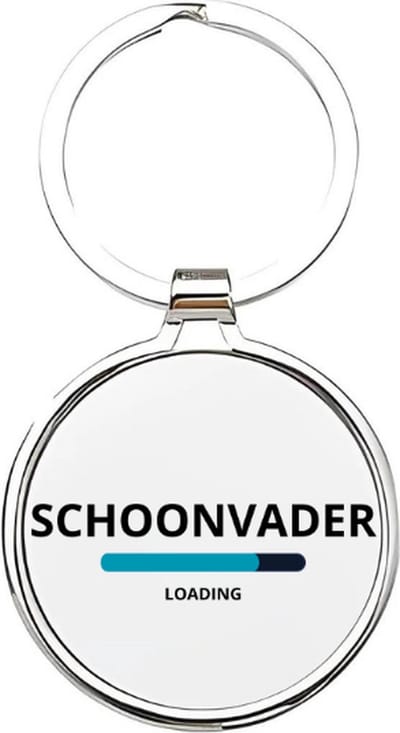 Akyol - schoonvader loading Sleutelhanger - Schoonvader - de leukste schoonvaders - schoonvader sleutelhanger - papa sleutelhanger - sleutelhanger papa - bier sleutelhanger - familie sleutelhanger - vaderdag cadeautje - papa cadeau - dad - 4 x 7,5 CM