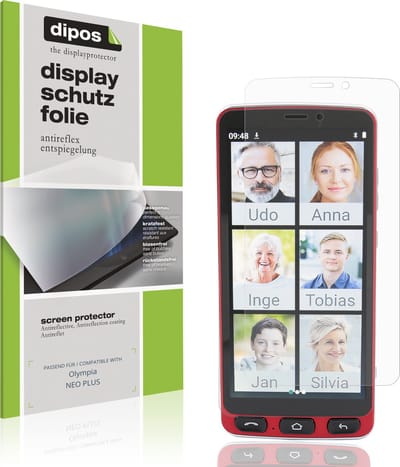 dipos – 4x Matte Beschermfolie geschikt voor Olympia NEO PLUS | Krasbestendige & antireflecterende Screenprotector Ultra-Thin