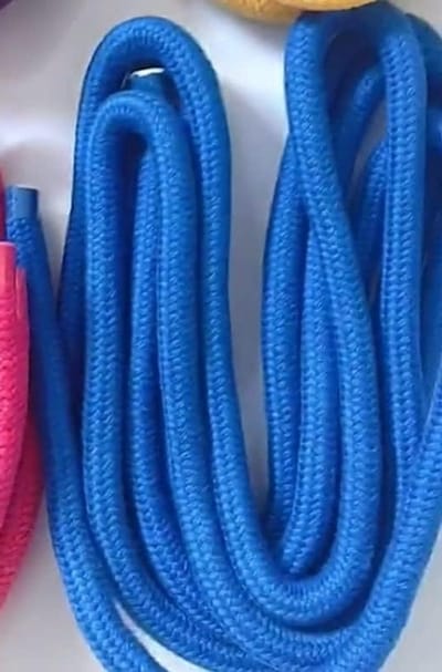 Gymnastiek Touw voor Ritmische Gymnastiek, Trainingskoord voor Volwassenen en Kinderen in Blauw - Ideaal voor Sport en Beweging