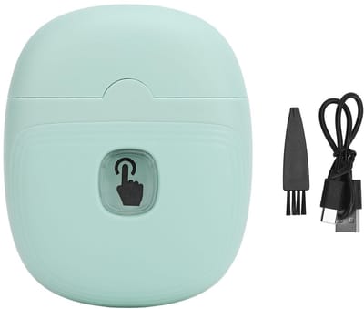 Elektrische automatische nagelknipper - Nageltrimmer met licht - Veilig en stil - Matcha - Oplaadbaar en draagbaar - Geschikt voor kinder.