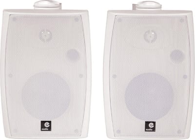 E-Audio 120 Watt Actieve Luidspreker set Wit met Bluetooth 4.0