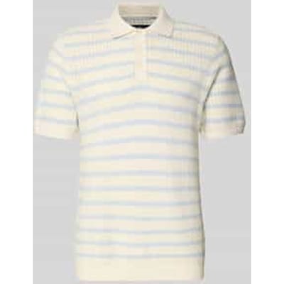 Poloshirt met polokraag en korte knoopsluiting