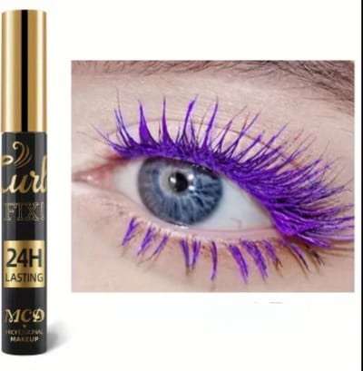 Mascara Paarse kleur