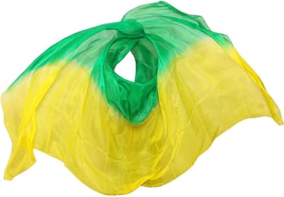Dans Sjaal - Zijden Doek - Dans Optreden - Handgeverfd - 270x114cm - Kleur 7