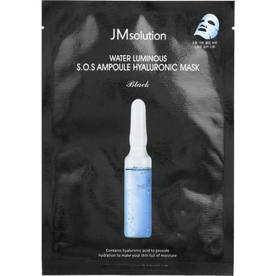 JM Solution, Water Luminous SOS Ampoule Hyaluronic Beauty Masker, 1 vel, 30ml gray
