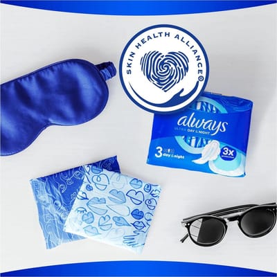 Always - Maandverband Ultra Day & Night - Met Vleugels - Maat 3 - 16 x 10 - 160 Pads