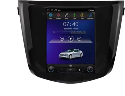 Autoradio met bluetooth - Carplay - Voor Nissan Qashqai J11 & X-Trail 3 T32 (2013-2017) - Geschikt voor Apple en Android - Stereo - Navigatie - Navigatiesysteem auto - 1GB 32GB