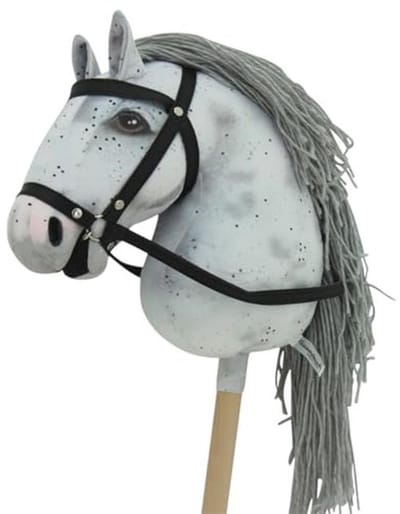 Stokpaard zonder wielen voor hobbyhorsing toernooien - Inclusief draagtas