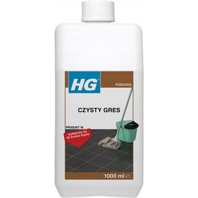 HG Clean Gres Agent de Nettoyage Professionnel pour Carrelage Céramique 1 L