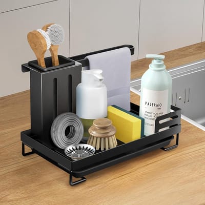 Famanu – Stoel Voetbeschermers | |✮LEVENSLANGE Robuuste Siliconen Cups voor Meubels - Kruk - Tafel - Stoel - Bureau - Kast - Sofa - Zachte Vilten Bodem (Swart (16 STK) - S (14-20 MM))