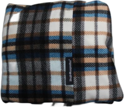 Dog's Companion - Losse hoes fleece cosy tartan voor Hondenkussen / Hondenbed - S - 70x50cm