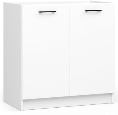 Onderkast voor Spoelbak OLIWIA S80 / Keukenkast modulaire / AKORD Furniture Factory / Wit / 80 x 82 x 46 cm