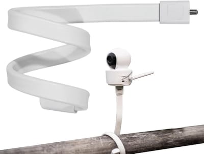 Babyfoon Camera Houder - Monitor Standaard - Babykamer Beveiliging - Verstelbaar & Draagbaar - Flexibel Ontwerp - Zwart
